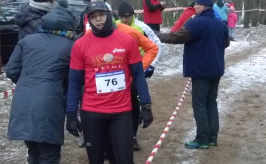 Biała Falenica. Zmrożona trasa sprzyjała rekordom - 11